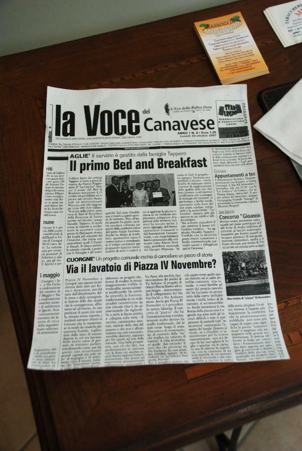 La Cascina Panzió Agliè Kültér fotó